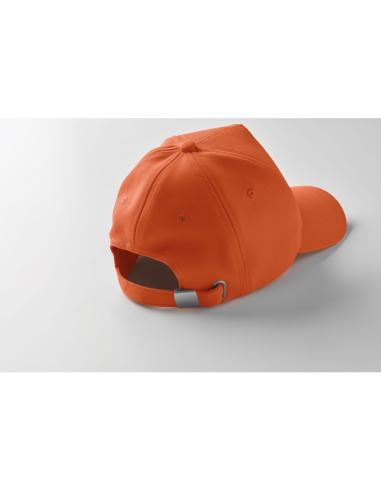 Gorra béisbol en RPET 210g/m2 Campillos 5 paneles cierre de hebilla PERSONALIZABLE