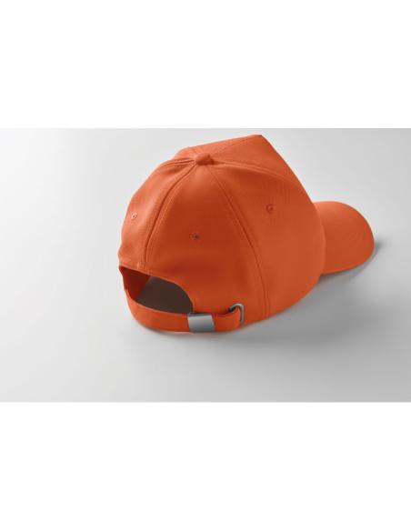 Gorra béisbol en RPET 210g/m2 Campillos 5 paneles cierre de hebilla PERSONALIZABLE