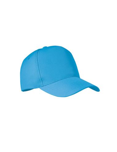 Gorra béisbol en RPET 210g/m2 Campillos 5 paneles cierre de hebilla PERSONALIZABLE