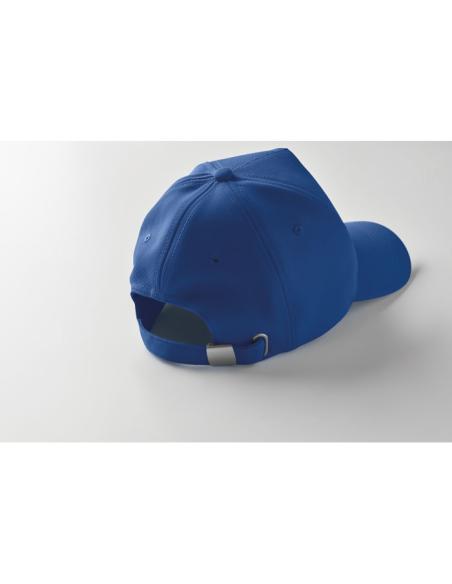 Gorra béisbol en RPET 210g/m2 Campillos 5 paneles cierre de hebilla PERSONALIZABLE