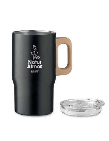 Vaso térmico de acero inoxidable reciclado Colchester doble pared 350ml PERSONALIZABLE