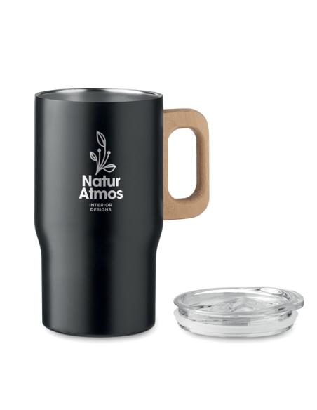 Vaso térmico de acero inoxidable reciclado Colchester doble pared 350ml PERSONALIZABLE