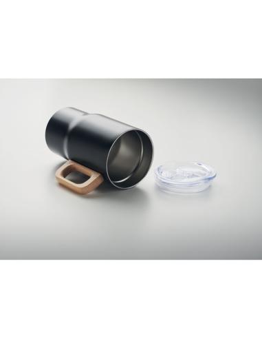 Vaso térmico de acero inoxidable reciclado Colchester doble pared 350ml PERSONALIZABLE