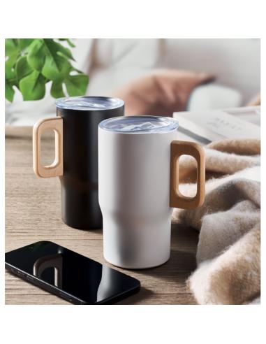 Vaso térmico de acero inoxidable reciclado Colchester doble pared 350ml PERSONALIZABLE