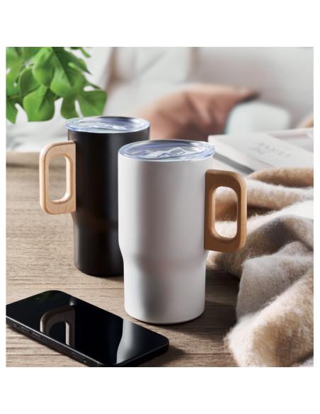 Vaso térmico de acero inoxidable reciclado Colchester doble pared 350ml PERSONALIZABLE