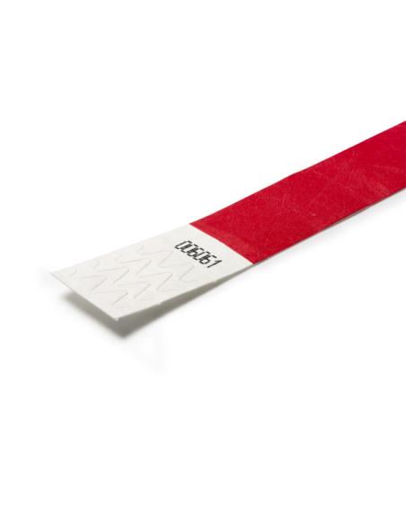 Pulsera Drilo Tyvek® para eventos PERSONALIZABLE