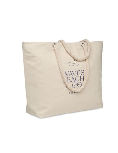 Bolso de playa nevera de algodón 220g/m2 Corby PERSONALIZABLE