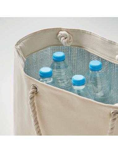 Bolso de playa nevera de algodón 220g/m2 Corby PERSONALIZABLE