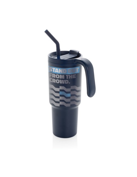 Vaso de acero inoxidable reciclado Graphic doble capa 900ml PERSONALIZABLE