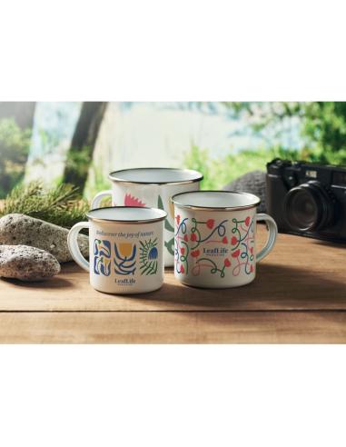 Taza de metal esmaltado Jaca especial sublimación 200ml PERSONALIZABLE