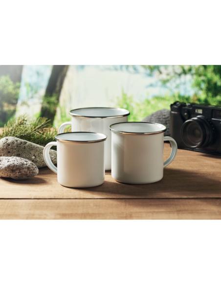 Taza de metal esmaltado Jaca especial sublimación 200ml PERSONALIZABLE