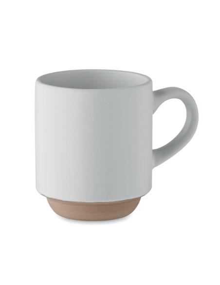 Taza de cerámica Medinaceli apilable 170ml PERSONALIZABLE