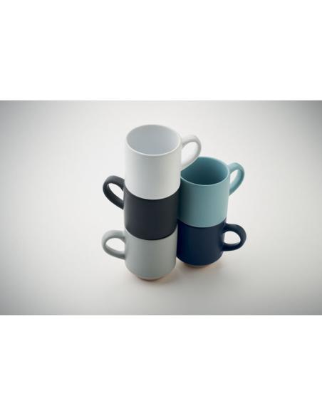 Taza de cerámica Medinaceli apilable 170ml PERSONALIZABLE