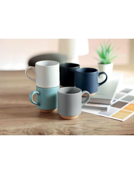 Taza de cerámica Medinaceli apilable 170ml PERSONALIZABLE