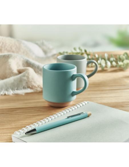 Taza de cerámica Medinaceli apilable 170ml PERSONALIZABLE