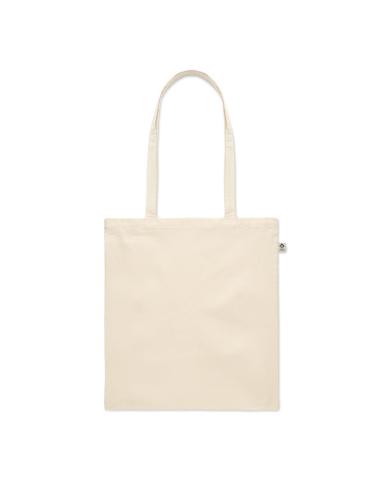 Bolsa de algodón orgánico 180g/m2 Parga asas largas PERSONALIZABLE