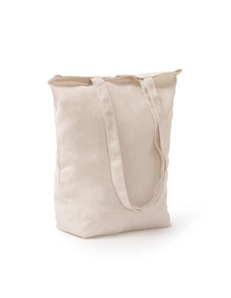 Bolsa de poliéster 180g/m2 Don Pedro con fuelle, especial sublimación PERSONALIZABLE