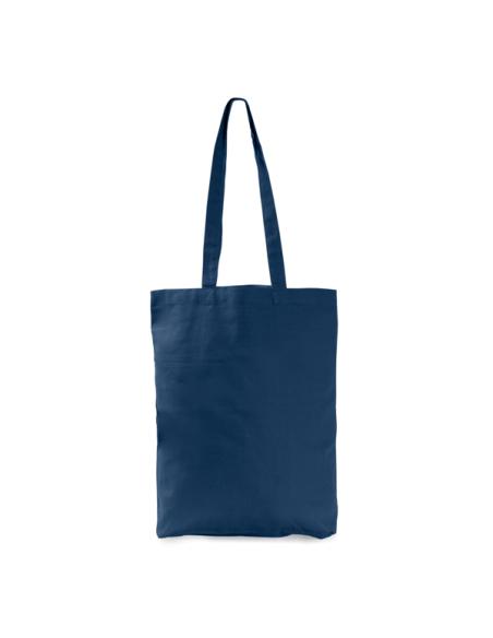 Bolsa de algodón orgánico 270g/m2 Costa Calma asas largas fuelle colores PERSONALIZABLE