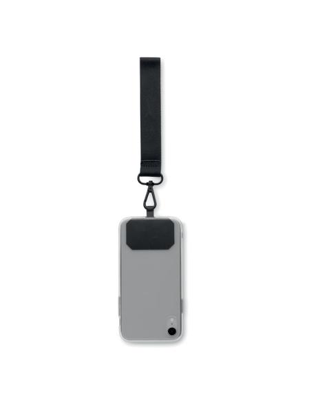 Lanyard de poliéster Parres pulsera para móvil PERSONALIZABLE