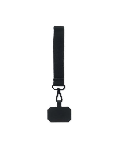 Lanyard de poliéster Parres pulsera para móvil PERSONALIZABLE