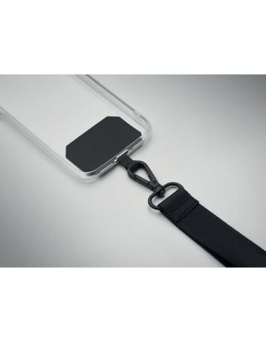 Lanyard de poliéster Parres pulsera para móvil PERSONALIZABLE