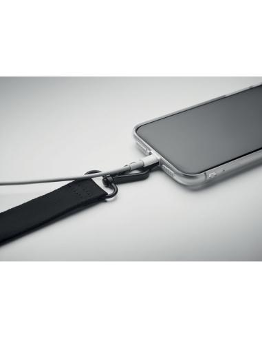 Lanyard de poliéster Parres pulsera para móvil PERSONALIZABLE