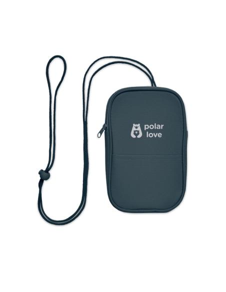 Bolso para móvil de RPET Rockhampton cordón cruzado PERSONALIZABLE