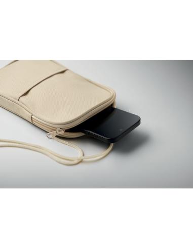 Bolso para móvil de RPET Rockhampton cordón cruzado PERSONALIZABLE