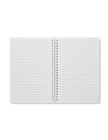 Libreta de cartón reciclado Sineu A5 espiral PERSONALIZABLE