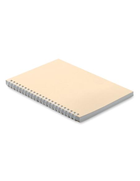 Libreta de cartón reciclado Sineu A5 espiral PERSONALIZABLE