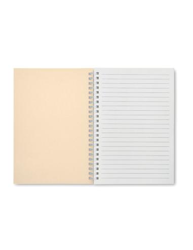 Libreta de cartón reciclado Sineu A5 espiral PERSONALIZABLE