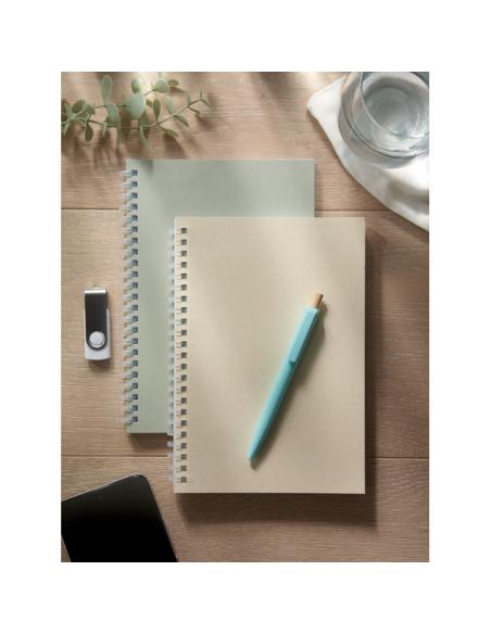 Libreta de cartón reciclado Sineu A5 espiral PERSONALIZABLE