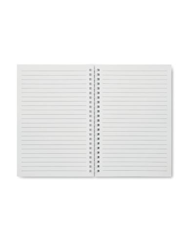 Libreta de cartón reciclado Sineu A5 espiral PERSONALIZABLE