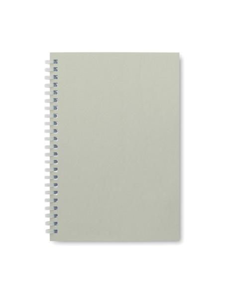 Libreta de cartón reciclado Sineu A5 espiral PERSONALIZABLE
