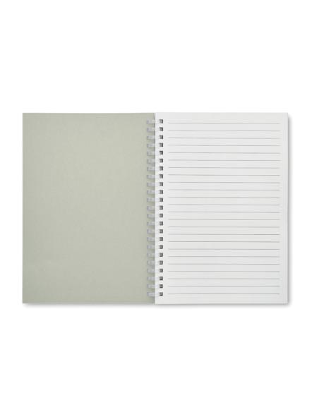 Libreta de cartón reciclado Sineu A5 espiral PERSONALIZABLE