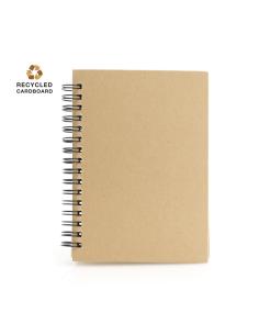 Libreta de cartón reciclado Soria A6+ espiral PERSONALIZABLE 2