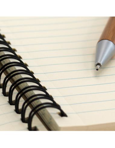 Libreta de cartón reciclado Soria A6+ espiral PERSONALIZABLE