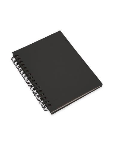 Libreta de cartón reciclado Soria A6+ espiral PERSONALIZABLE