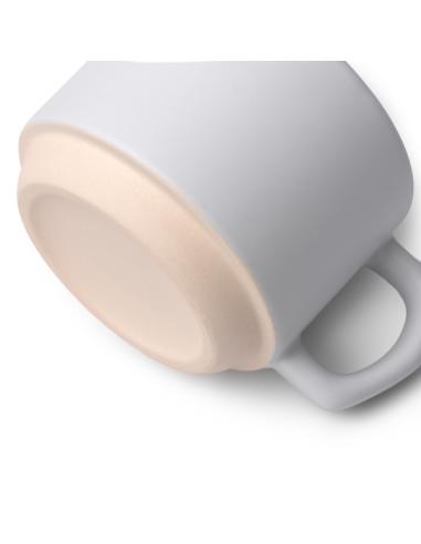 Taza cerámica Imada especial sublimación con posavasos bambú 180ml PERSONALIZABLE