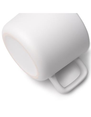 Taza cerámica Jandía especial sublimación base tapa bambú 350ml PERSONALIZABLE