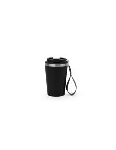 Taza térmica de acero inoxidable reciclado Seixal exterior PP acabado mate 440ml PERSONALIZABLE 2