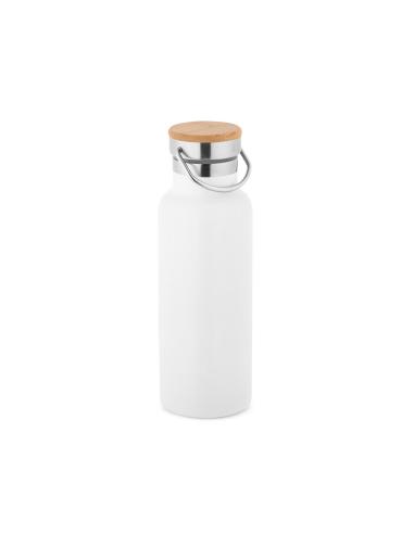 Botella de acero inoxidable reciclado Serpa doble capa 570ml PERSONALIZABLE