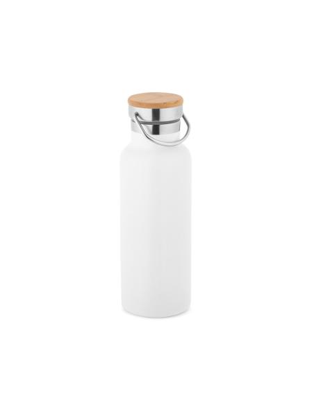 Botella de acero inoxidable reciclado Serpa doble capa 570ml PERSONALIZABLE