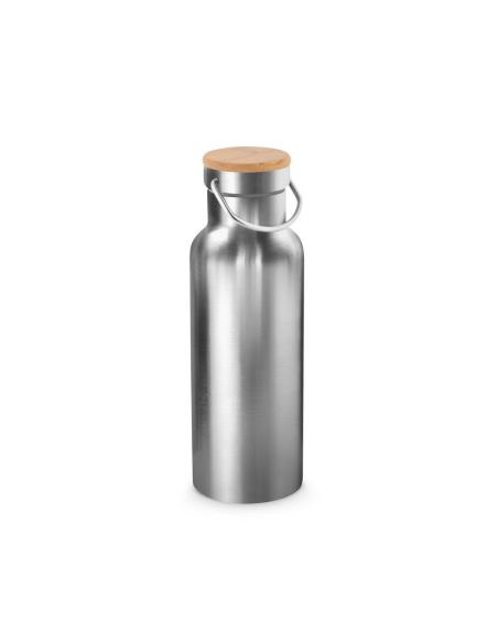 Botella de acero inoxidable reciclado Serpa doble capa 570ml PERSONALIZABLE
