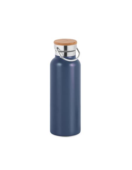 Botella de acero inoxidable reciclado Serpa doble capa 570ml PERSONALIZABLE