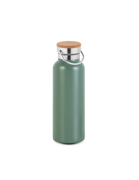 Botella de acero inoxidable reciclado Serpa doble capa 570ml PERSONALIZABLE