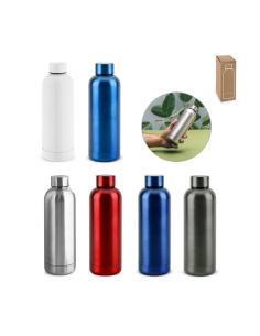 Botella de acero inoxidable reciclado Valongo doble capa 550ml PERSONALIZABLE