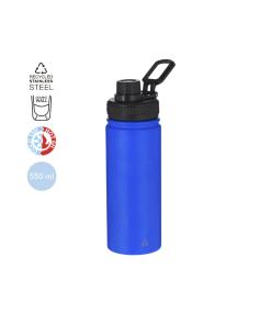 Botella de acero inoxidable reciclado Cazorla doble capa 550ml PERSONALIZABLE 2