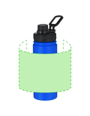 Botella de acero inoxidable reciclado Cazorla doble capa 550ml PERSONALIZABLE