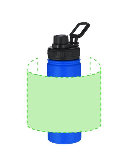Botella de acero inoxidable reciclado Cazorla doble capa 550ml PERSONALIZABLE
